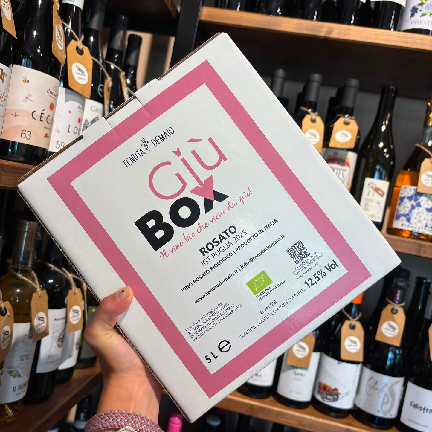 GiùBOX Rosato 5lt - Tenuta Demaio