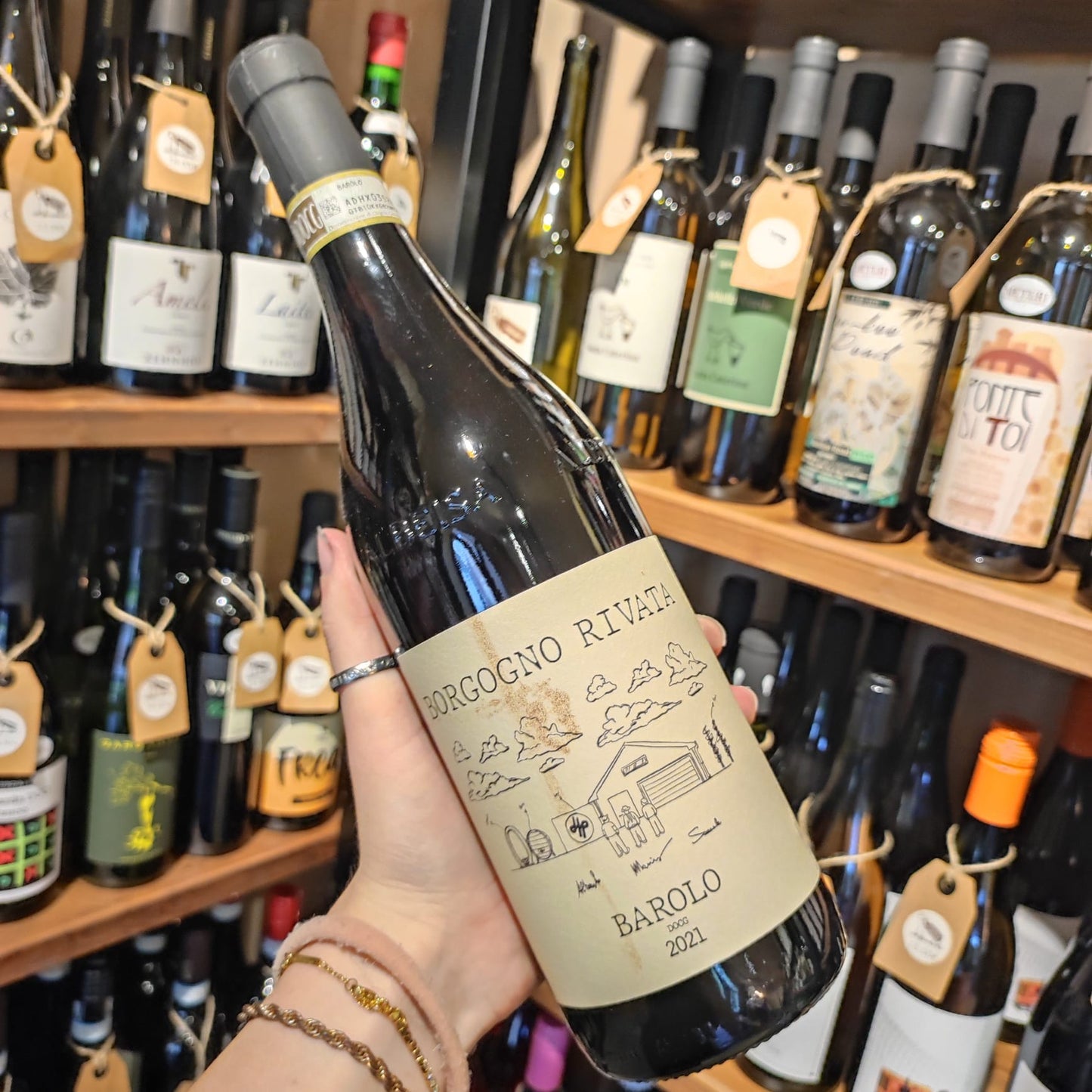 Bottiglia di Barolo 2021 DOCG di Borgogno Rivata