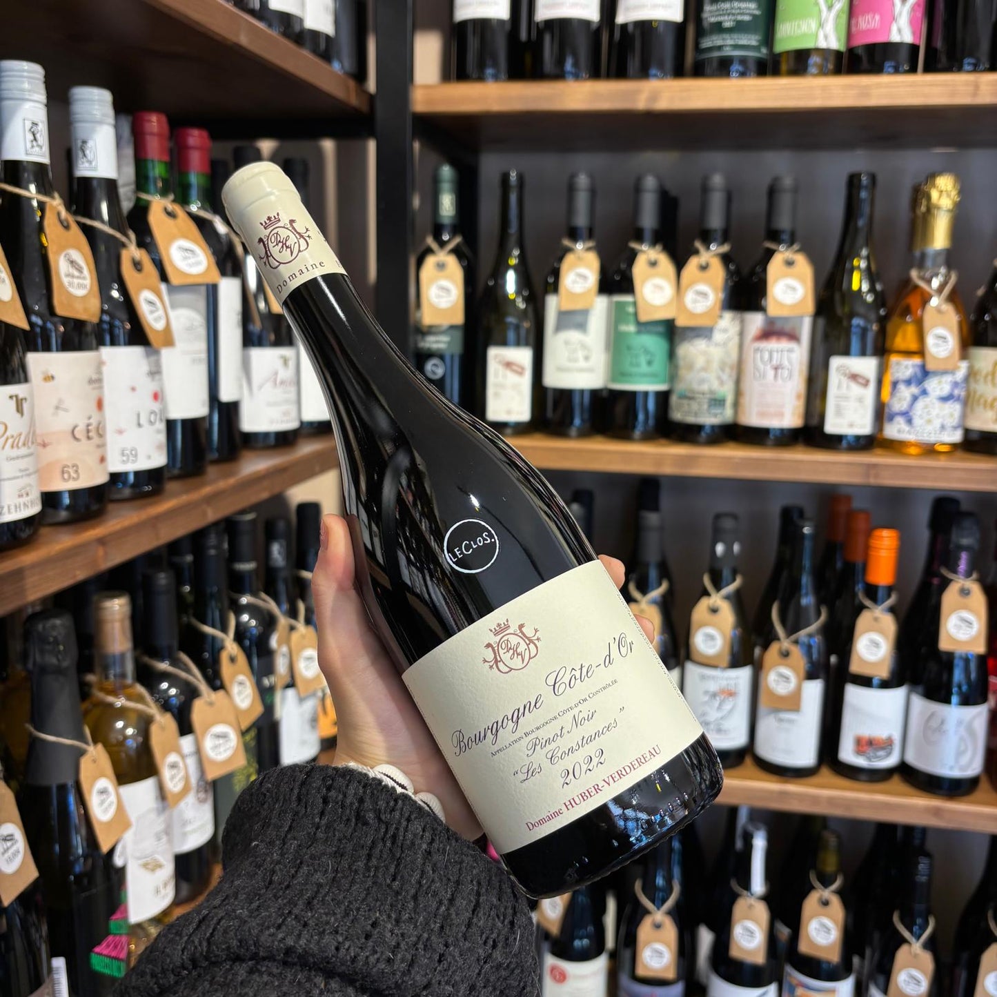 Bottiglia Bourgogne Côte d’Or Pinot Noir Les Constances 2022