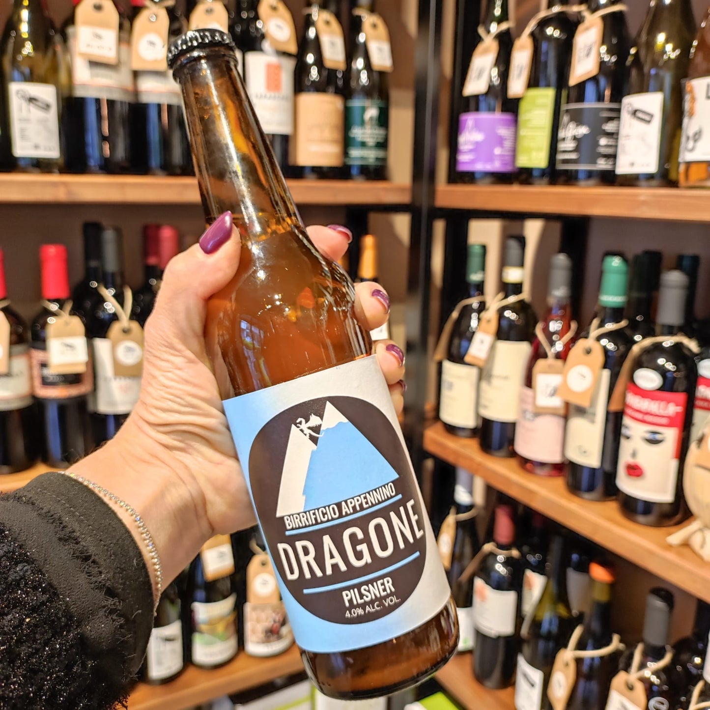 Bottiglia di Dragone – Pilsner del Birrificio Appennino