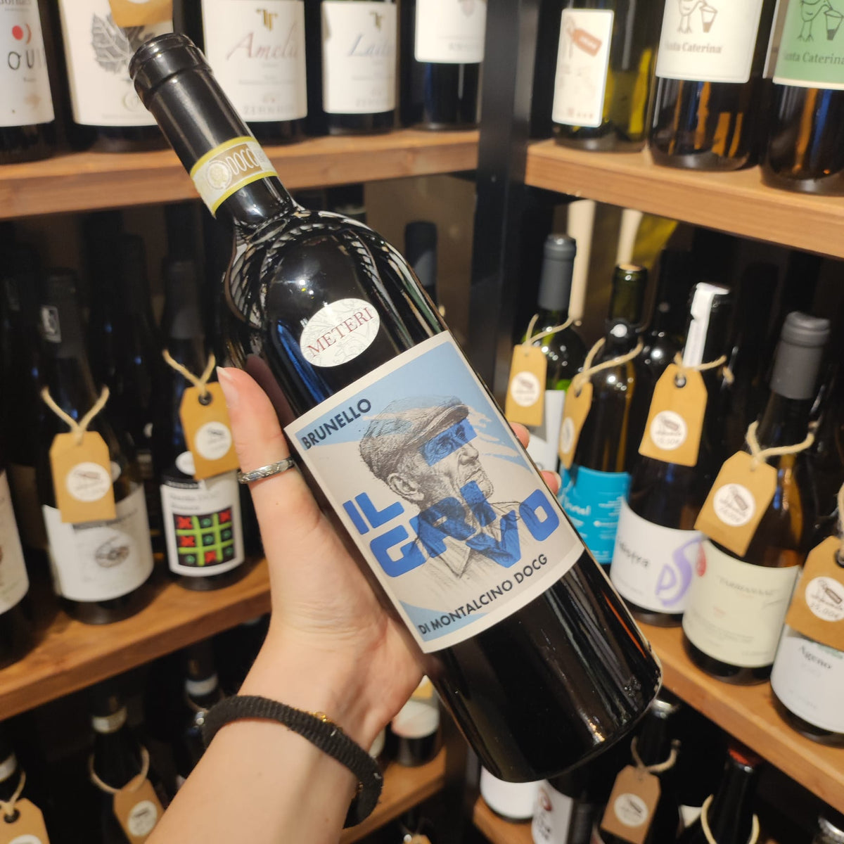 Bottiglia di Il Grivo Brunello di Montalcino DOCG 2021 di La Madonnina.