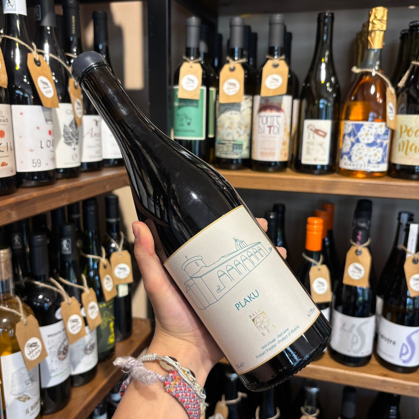 plaku-balaj-seb-winery-bottiglia-vino-albanese