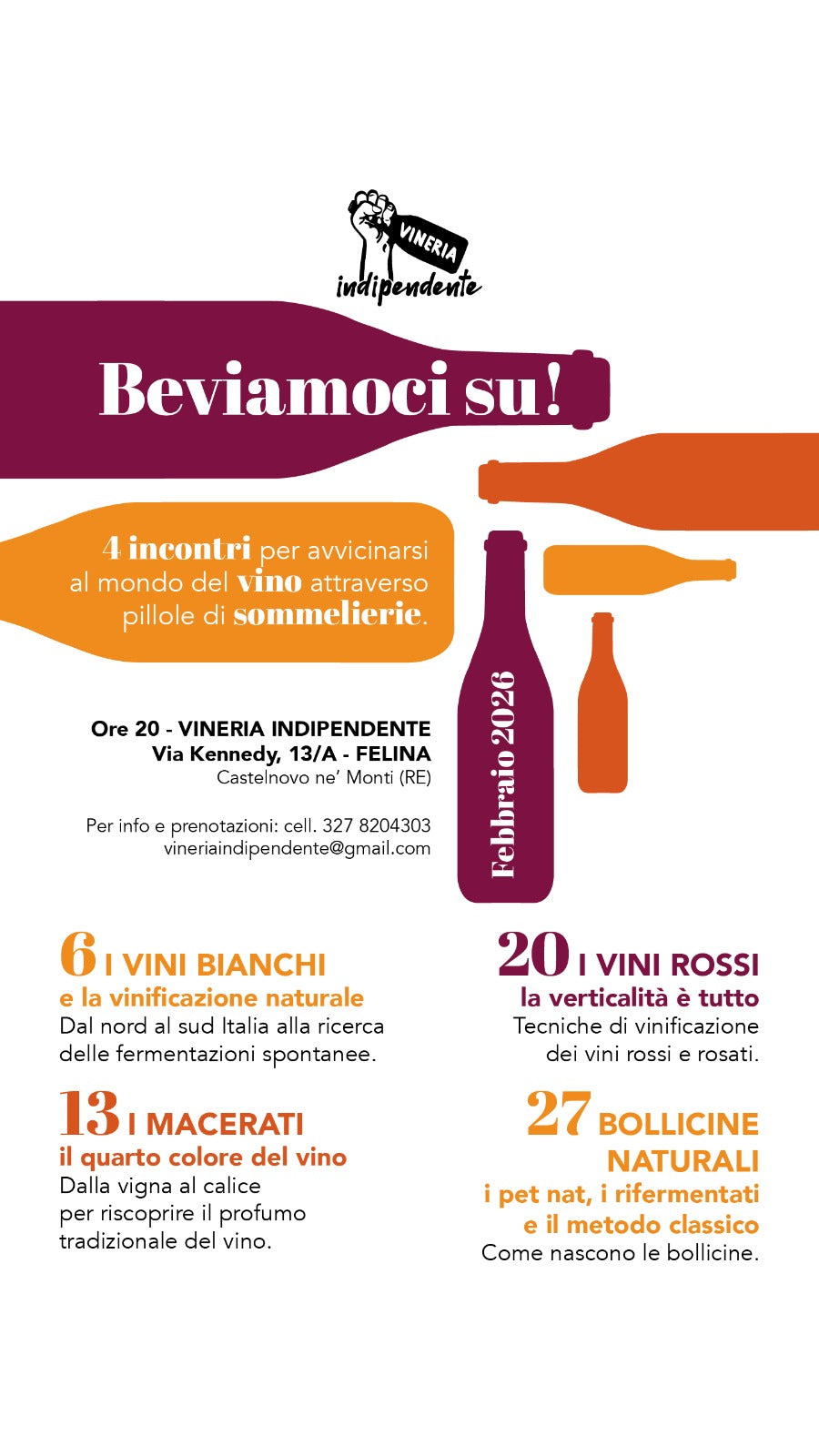 Beviamoci su! Corso di degustazione