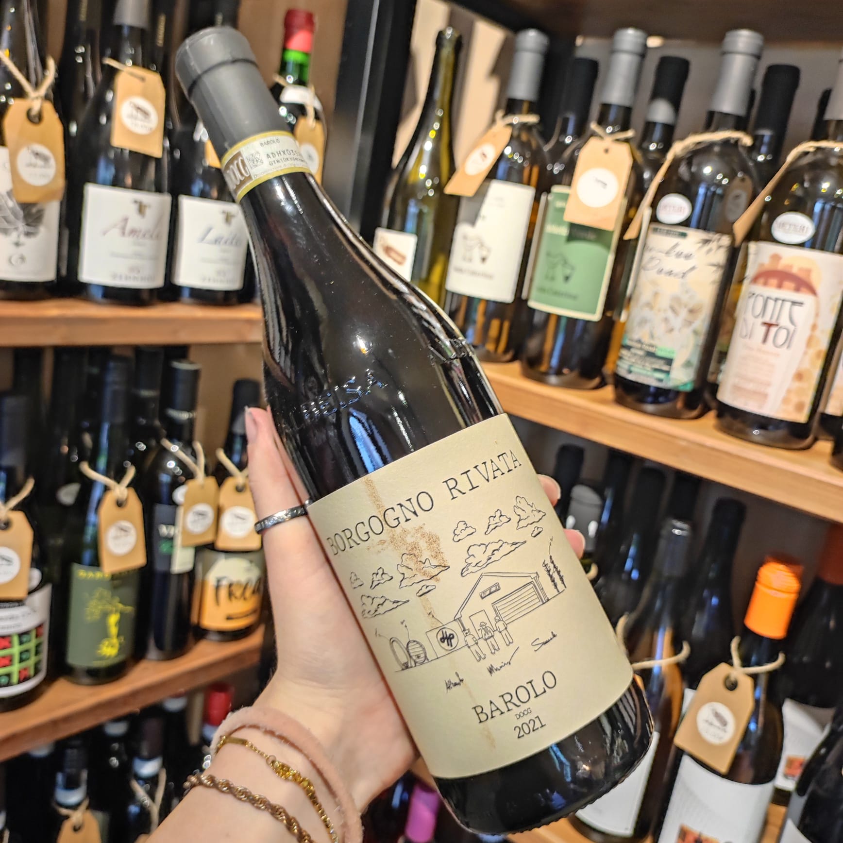 Bottiglia di Barolo 2021 DOCG di Borgogno Rivata