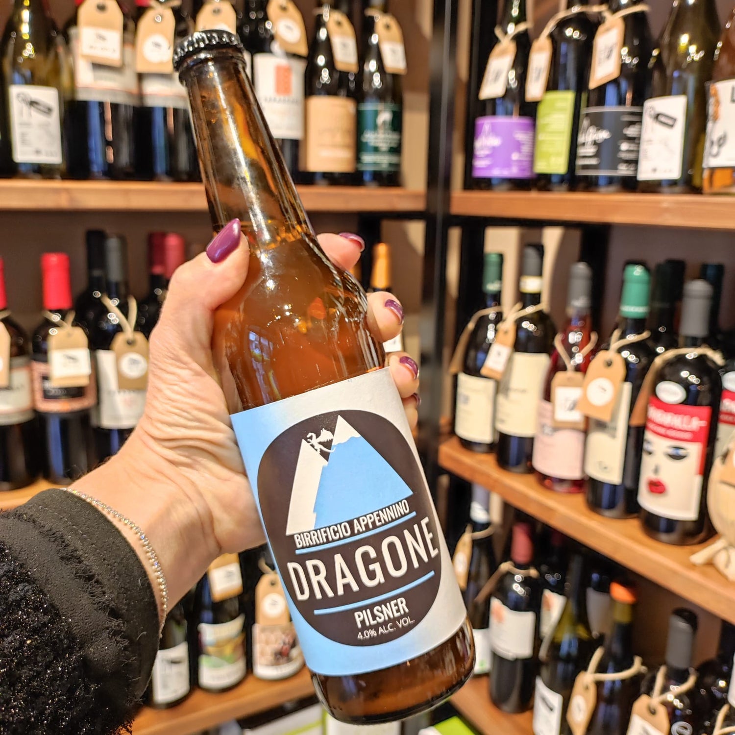 Bottiglia di Dragone – Pilsner del Birrificio Appennino