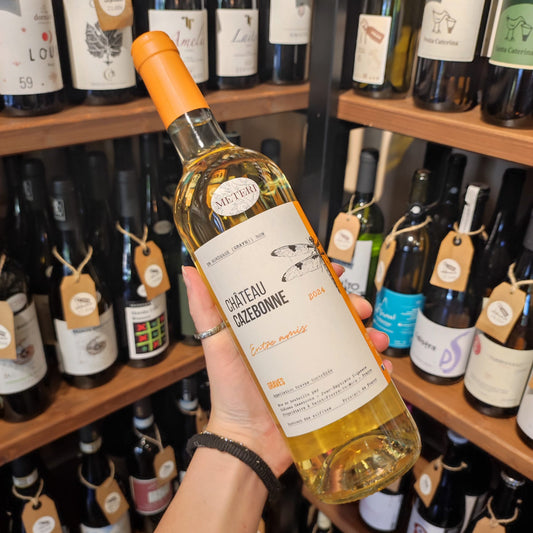 Bottiglia di Entre Amis Blanc 2024, Graves di Château Cazebonne.