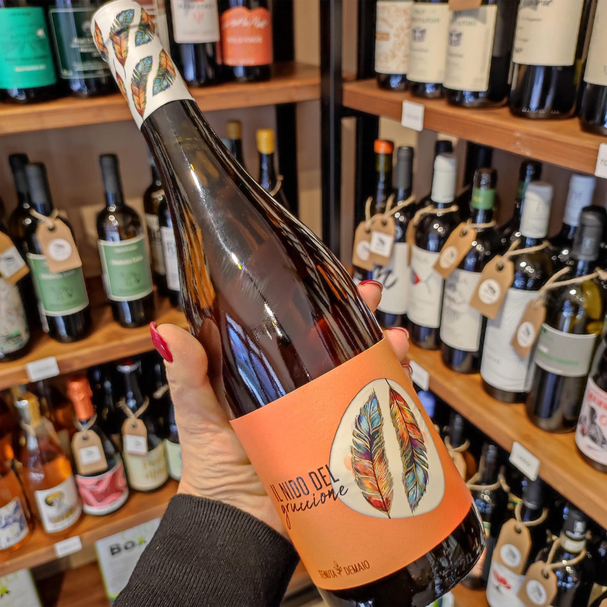 Il Nido del Gruccione di Tenuta Demaio – vino bianco naturale da Fiano in purezza