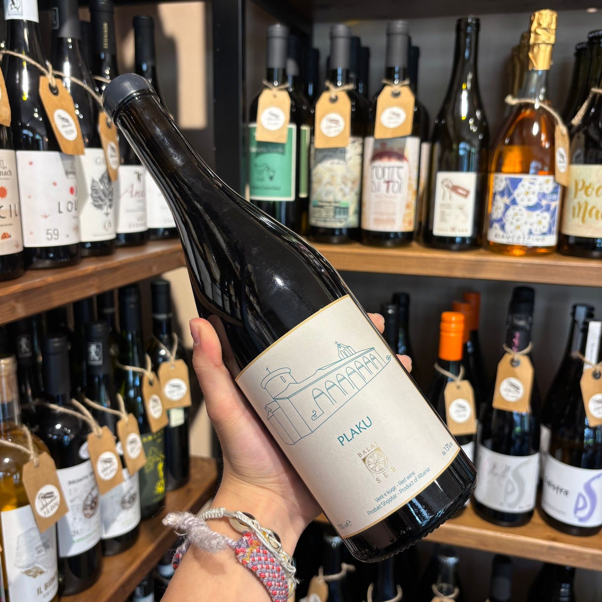 plaku-balaj-seb-winery-bottiglia-vino-albanese