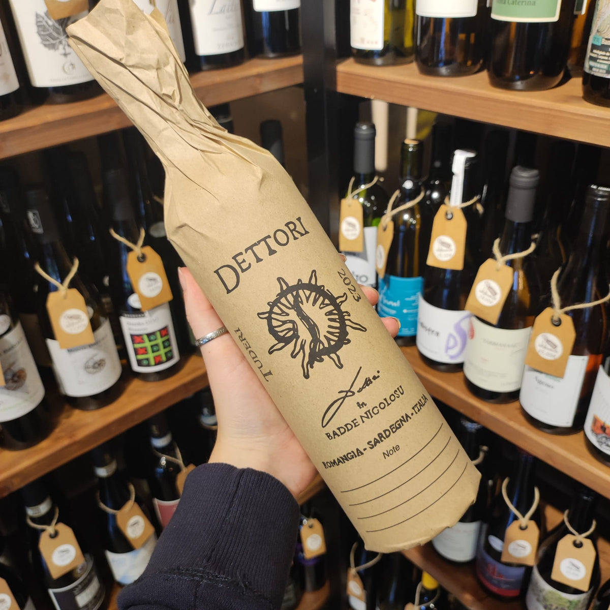 Tuderi 2023 Cannonau di Tenute Dettori, vino rosso naturale della Sardegna